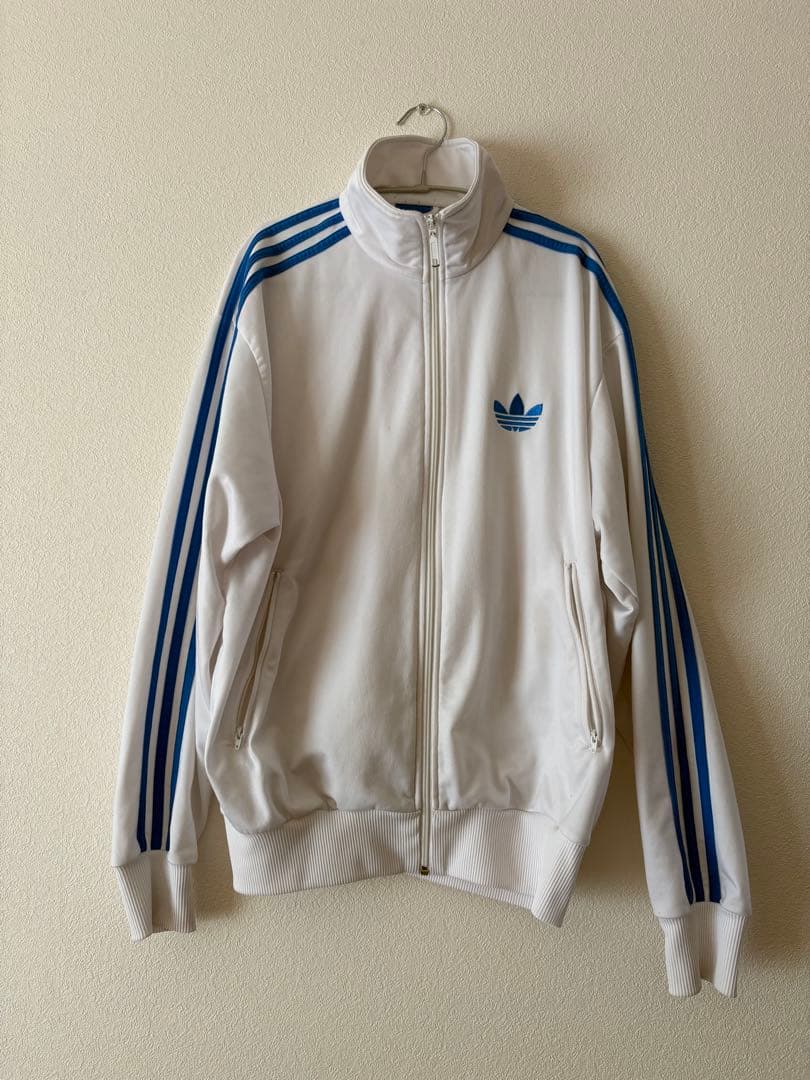 なはまさん専用【希少】adidas トラックジャケット blue/white