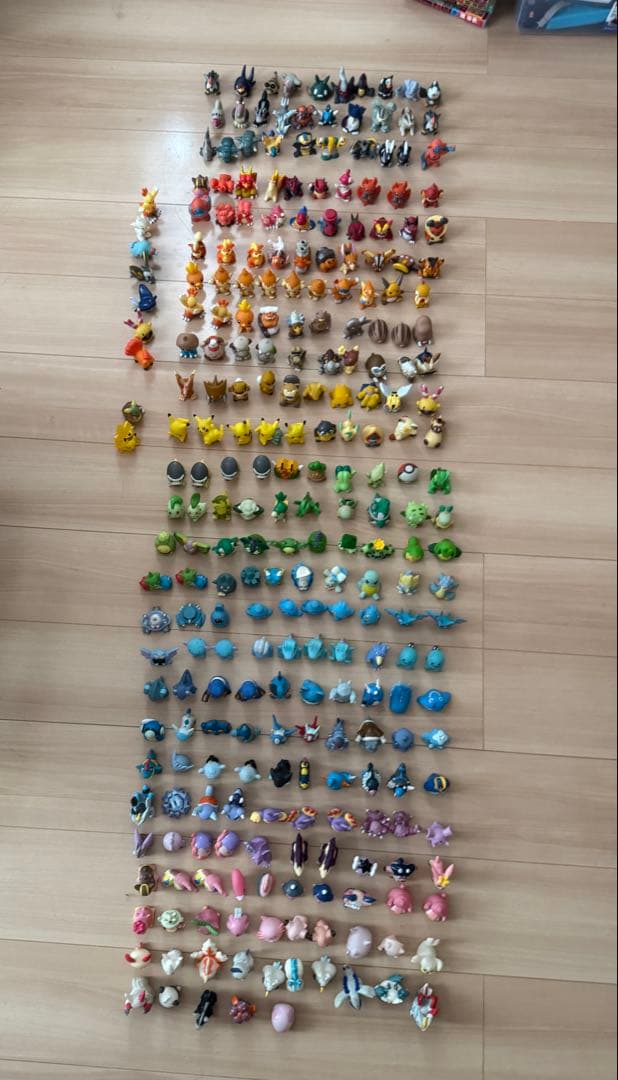 ポケモンキッズ 指人形 264体セット(クリア1体あり)