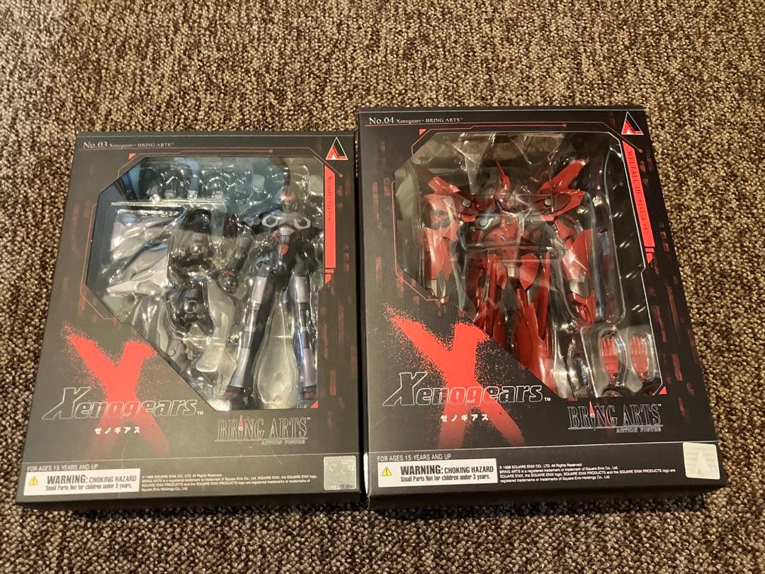 ２体セット　未開封　ヴェルトール　イド　ゼノギアス　ブリングアーツ　未使用