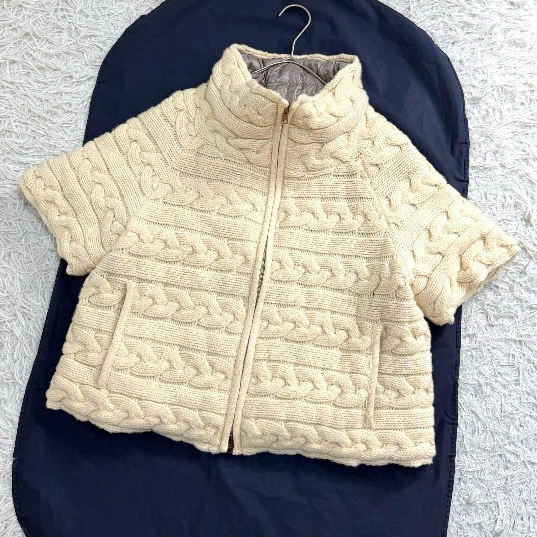 16985✨ヘルノ ニットダウンジャケット ケーブル ショートスリーブ ウール 楽天市場】ヘルノ ニット ダウンの通販