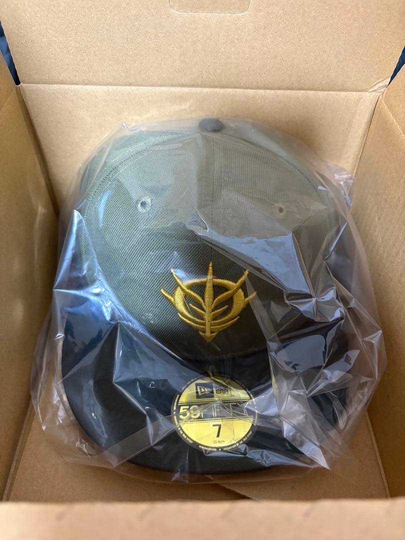 ニューエラ 59FIFTY ガンダムコラボ ジオン軍 7 55.8cmオリーブ