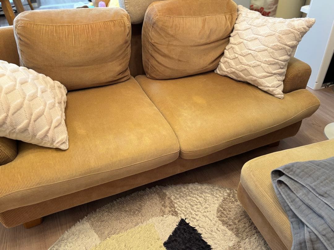 GREIG (グレイグ) カバーリングソファ 2.5P + オットマン セット