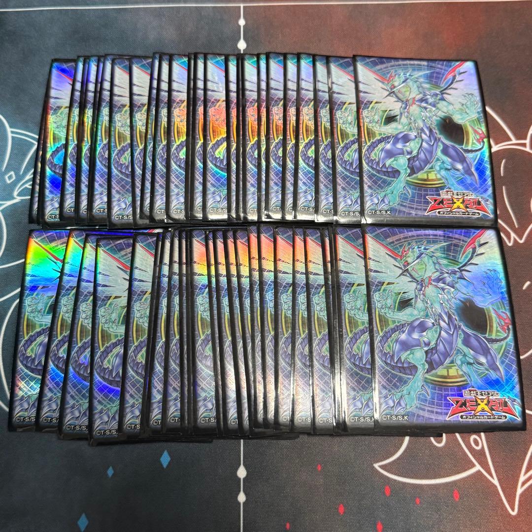 遊戯王 公式 スリーブ 銀河眼の光子龍 50枚 ZEXAL 即日発送 - メルカリ