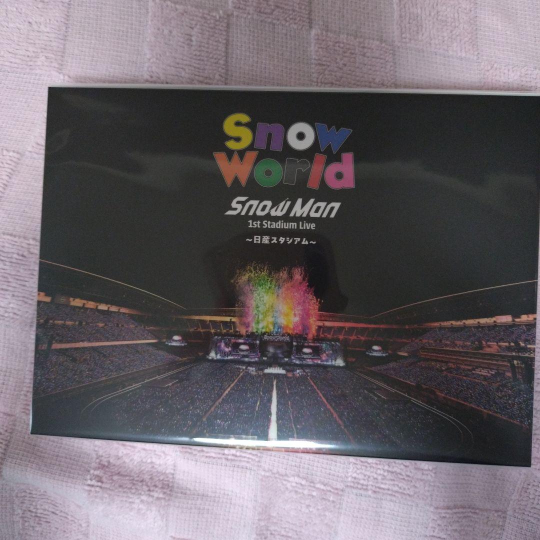  World 1st Stadium Live　Blu-ray Blu-ray」【ファンクラブ限定盤】SnowMan 1st Stadium Live Snow World