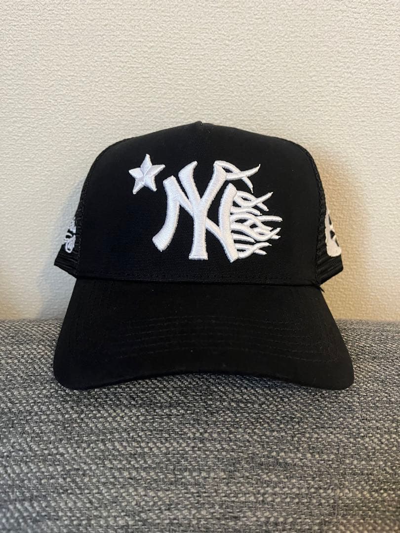 希少 海外限定 HELLSTAR NY BLACK SNAP BACK CAP