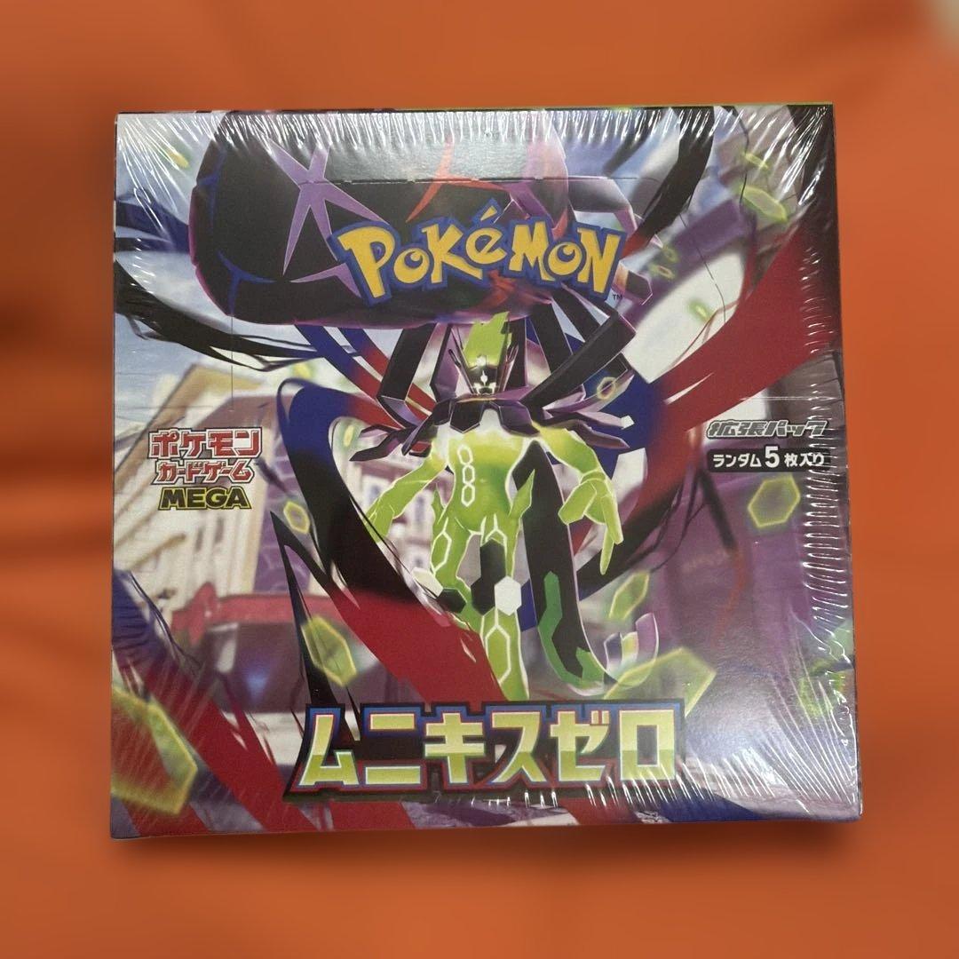 【新品未開封1BOX】ポケモンカード ムニキスゼロ シュリンク付き 新品 未開封シュリンク付き ポケモンカードゲーム ムニキスゼロ 1BOX