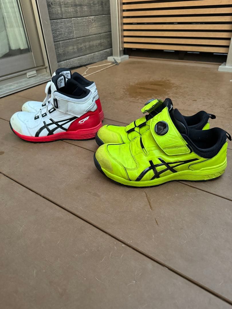 アシックス安全靴 27.0cm 2足セット - メルカリ