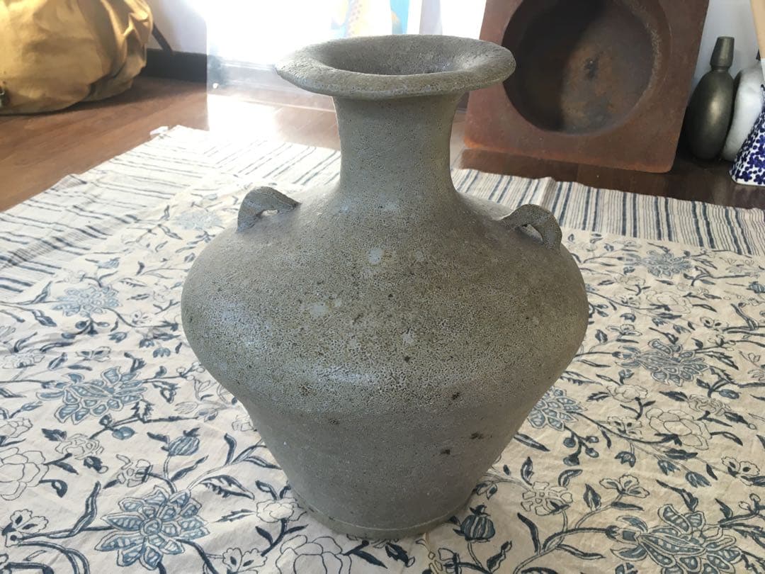 花器　花瓶　骨董　古道具 備前焼 五郎辺衛 備前花入 花器 花瓶 古美術 骨董 工芸 アンティーク