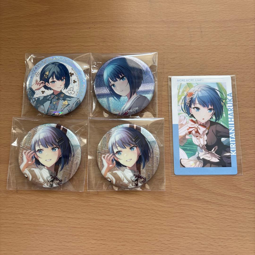プロセカ 桐谷遥 缶バッジ 4個 エピカ1枚 - メルカリ