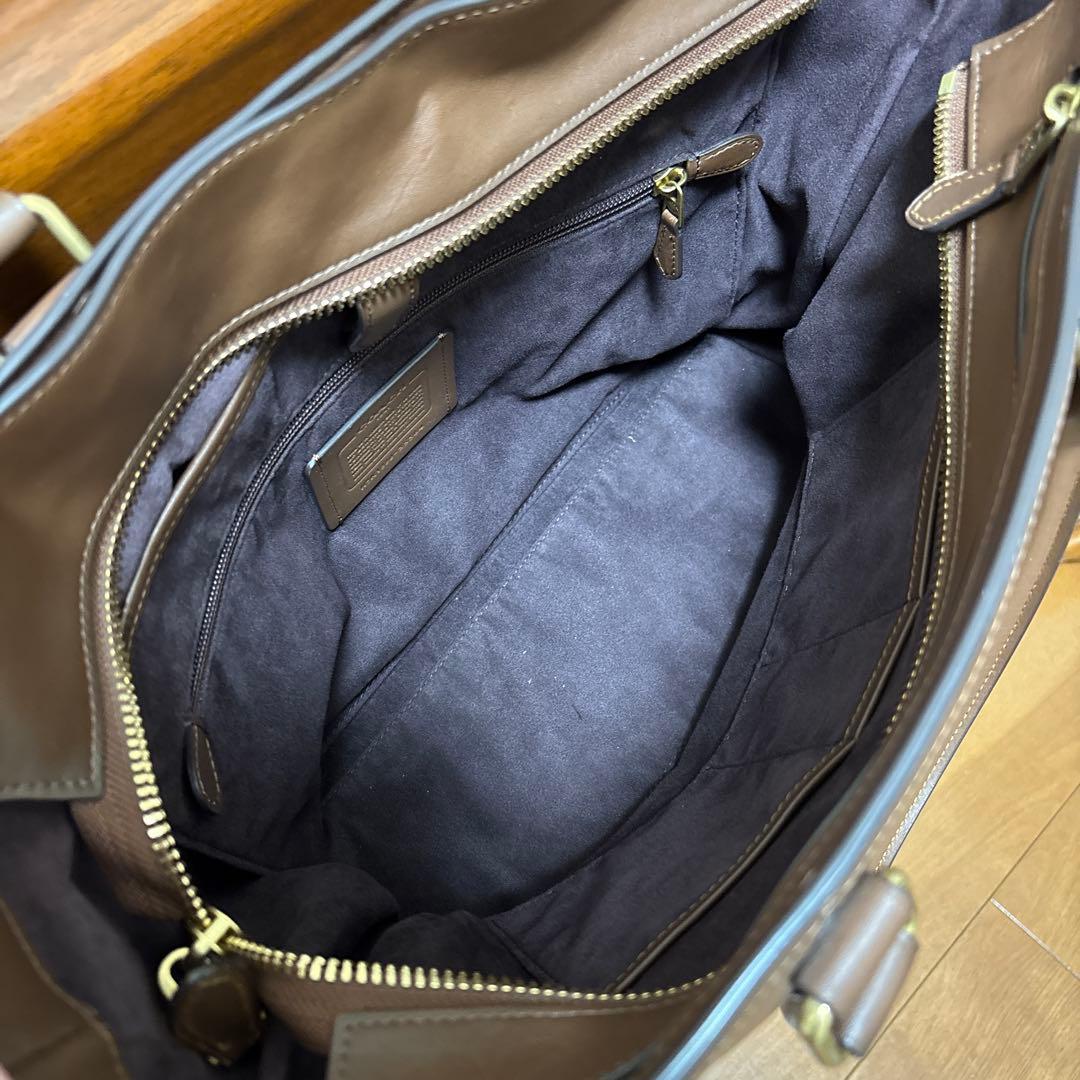 ブラックフライデーセール】コーチ メトロポリタン レザー トート