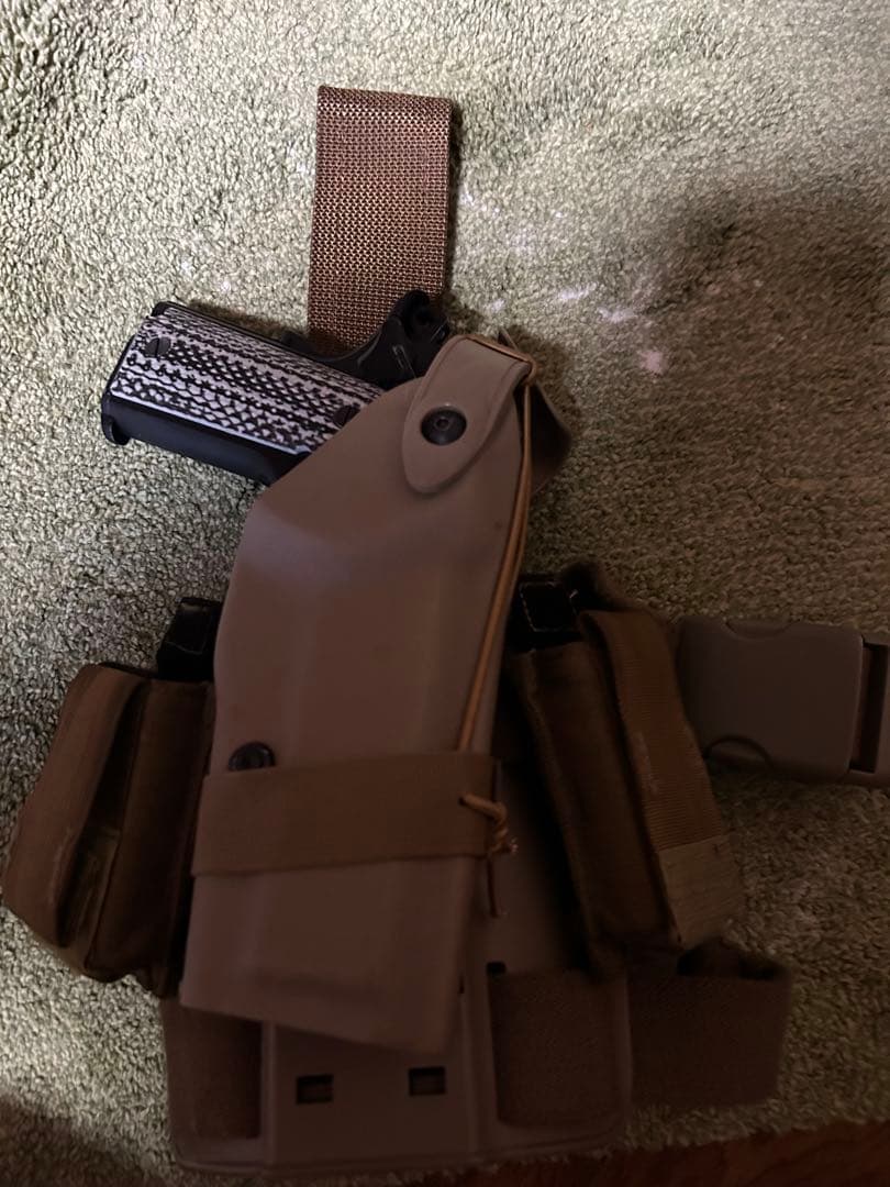 最後 safarilandサファリランド6004ホルスター 1911 m45