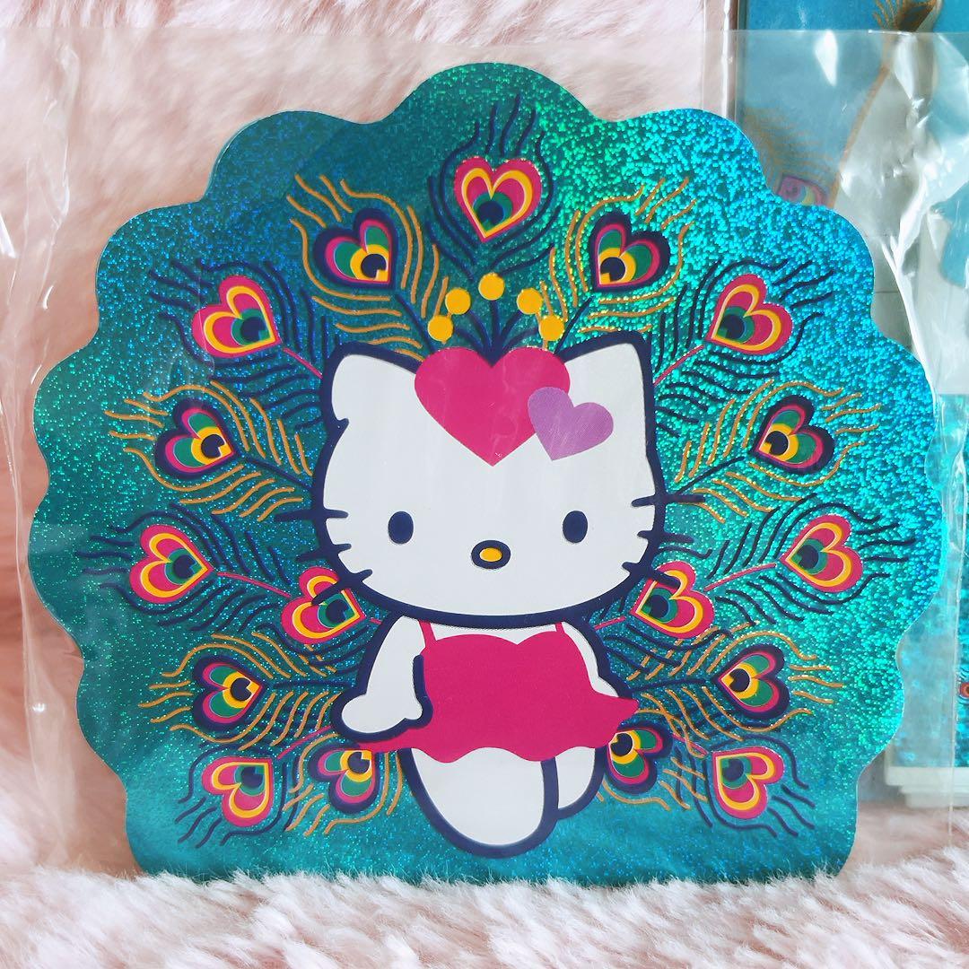 希少レア　ハローキティ　海外限定　メモ　ピーコック　2001年製 サンリオ