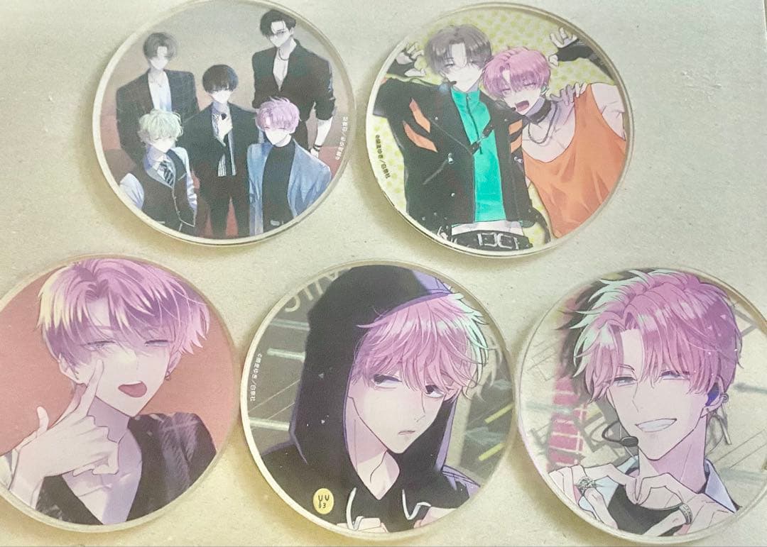 多聞くん今どっち！？ アクリルコースター　コラボカフェ