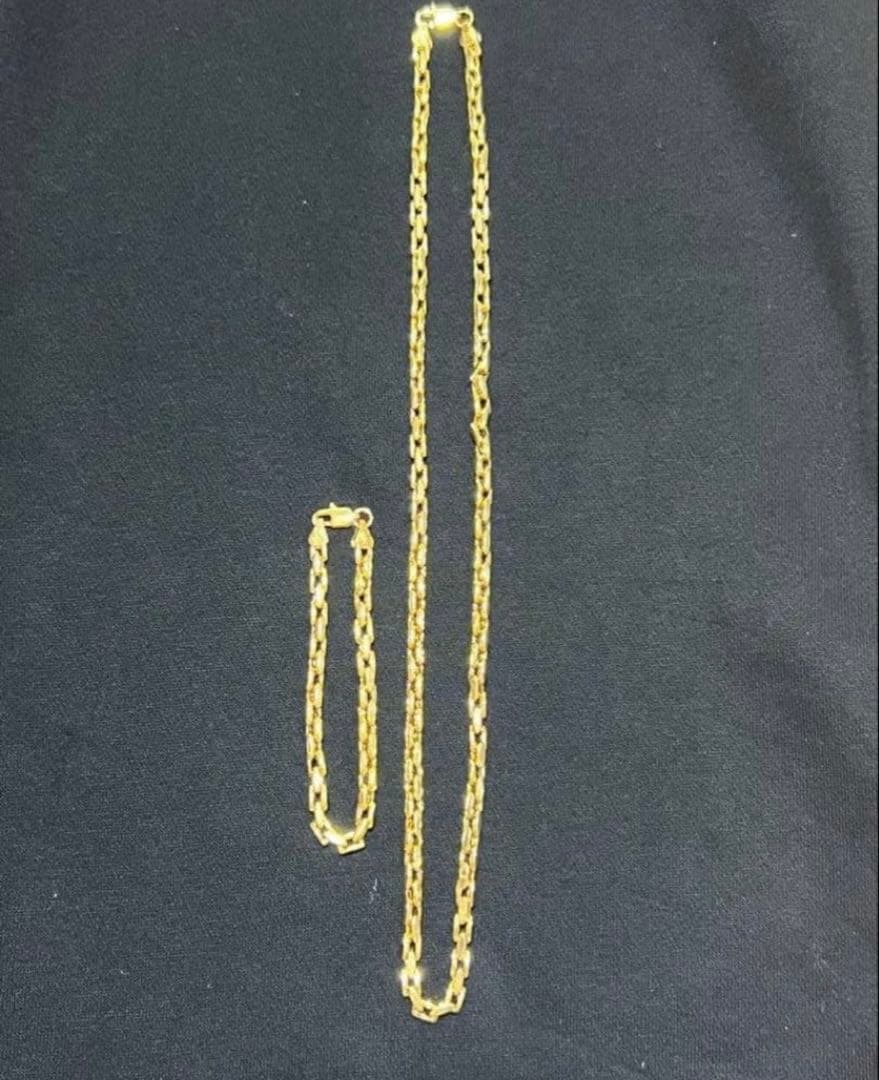 遺品整理イタリア製750刻印ネックレス - メルカリ