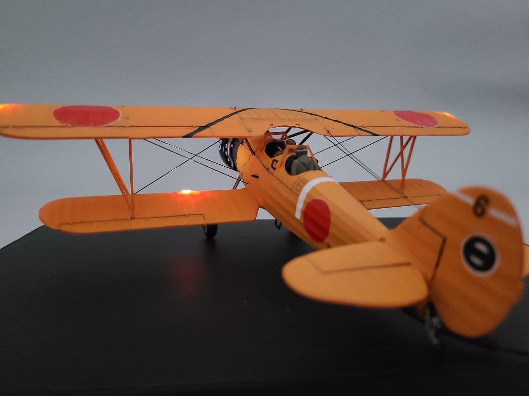 九五式一型乙中間練習機(赤とんぼ) リアルモーターライズ ニチモ1/48