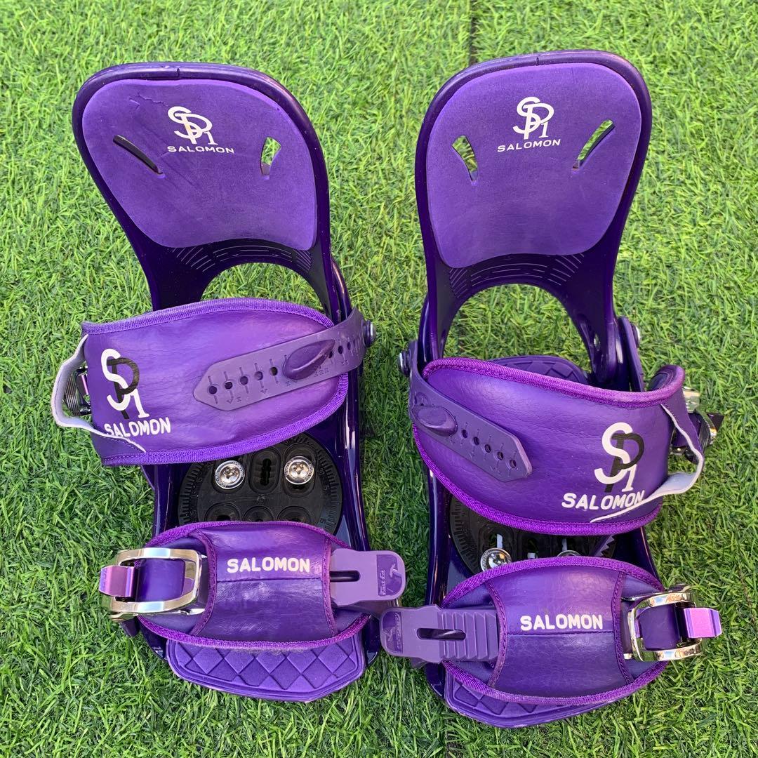 SALOMON スノーボード ビンディング 紫 楽天市場】スノーボード ビンディング スノボー バインディング メンズ