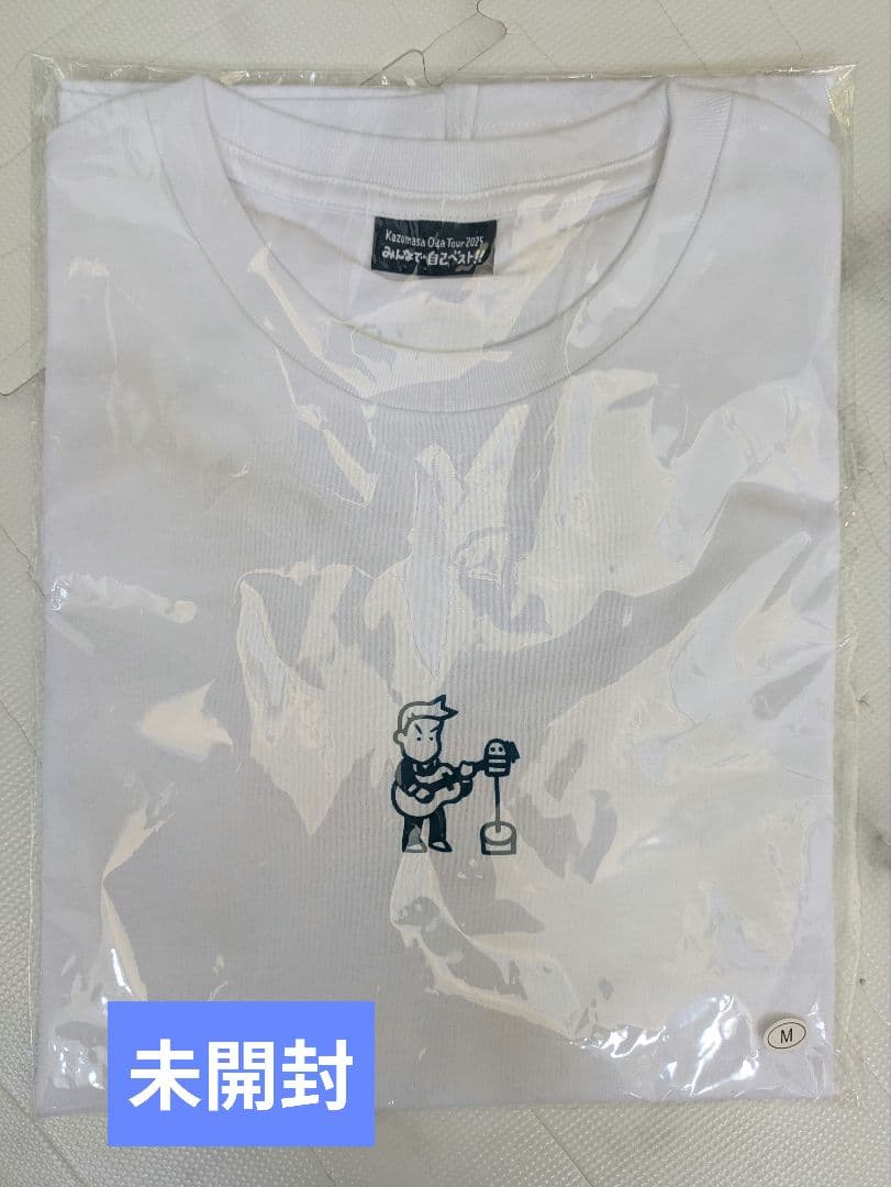 小田和正 みんなで自己ベスト!! 2025 ツアーグッズ Tシャツ M 白