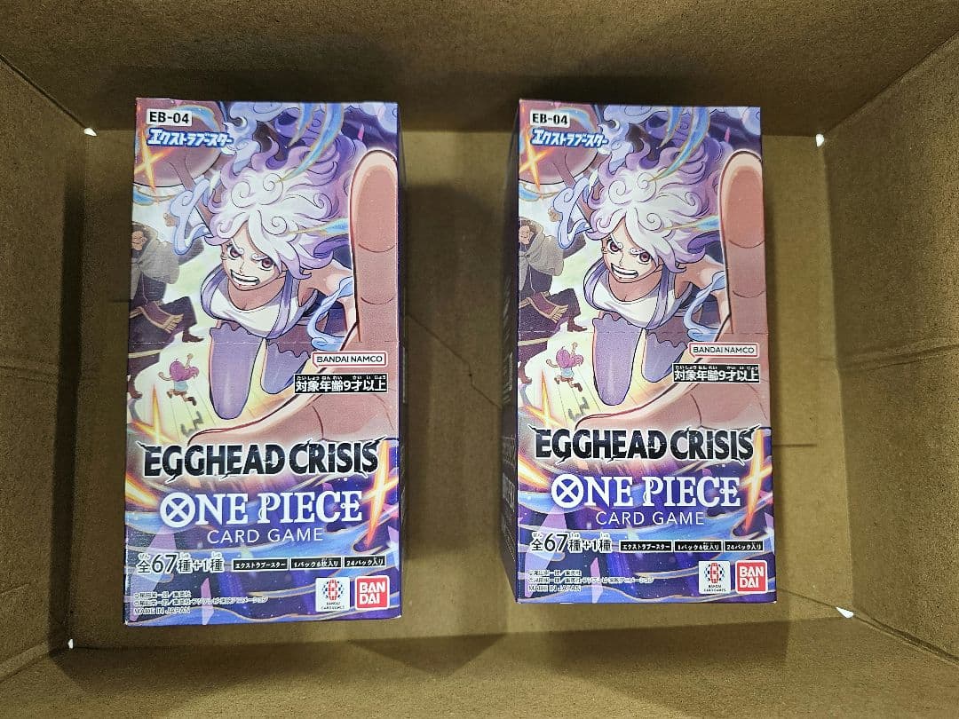 EGGHEAD CRISIS ONE PIECE カードゲーム テープ付き未開封