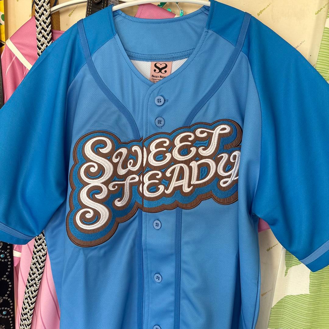 sweet steady すいすて　推しアピ　ユニフォーム　青　奥田彩友 Member:奥田彩友（Ayu Okuda） @okudaayu Date：07.01.2001 Producer