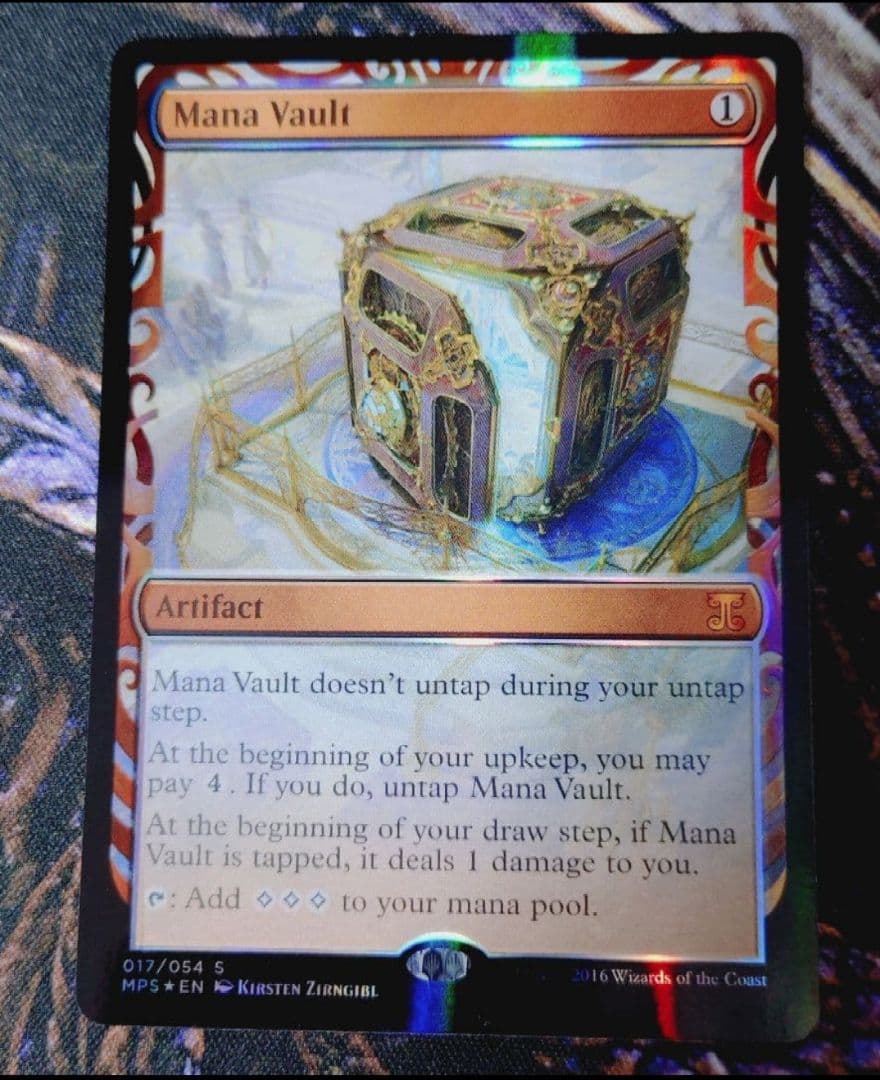 藤井陽　魔力の櫃　MPS部分光沢foil mtg