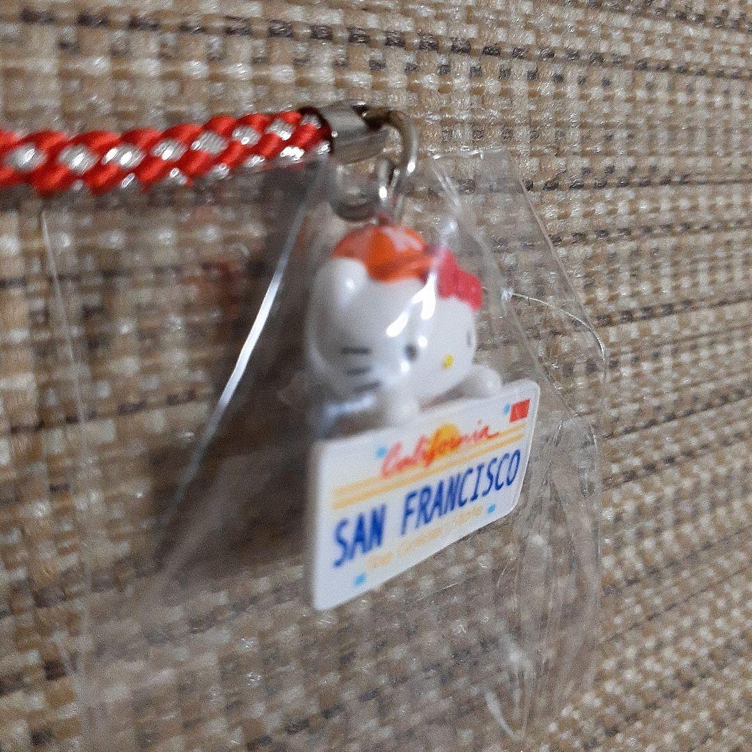 レア】ハローキティ サンフランシスコ限定 ご当地キティ 根付け