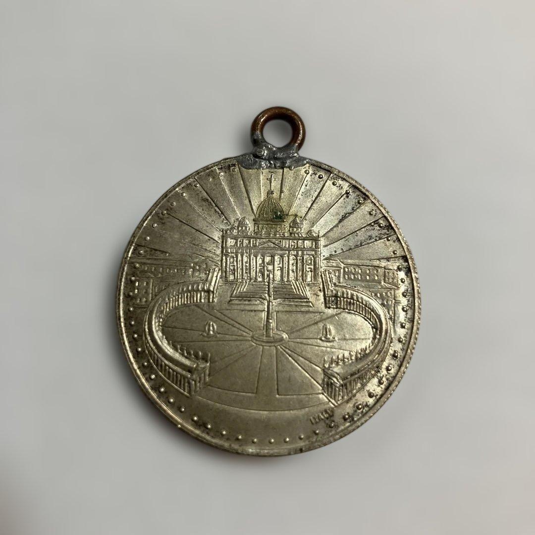 バチカン 記念メダル 銀メッキ ヨハネパウロ2世 パウロ6世 サン