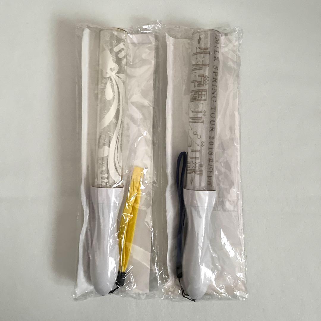 M!LK ペンライト 白黒牛乳ワールド 牛丸学園ブルジョワ部 ストラップ付