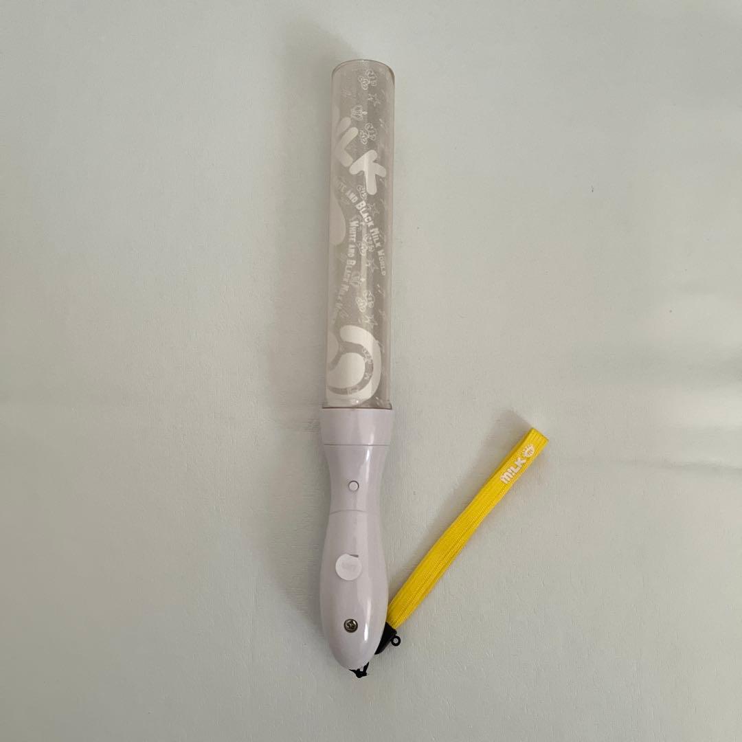 M!LK ペンライト 白黒牛乳ワールド 牛丸学園ブルジョワ部 ストラップ付