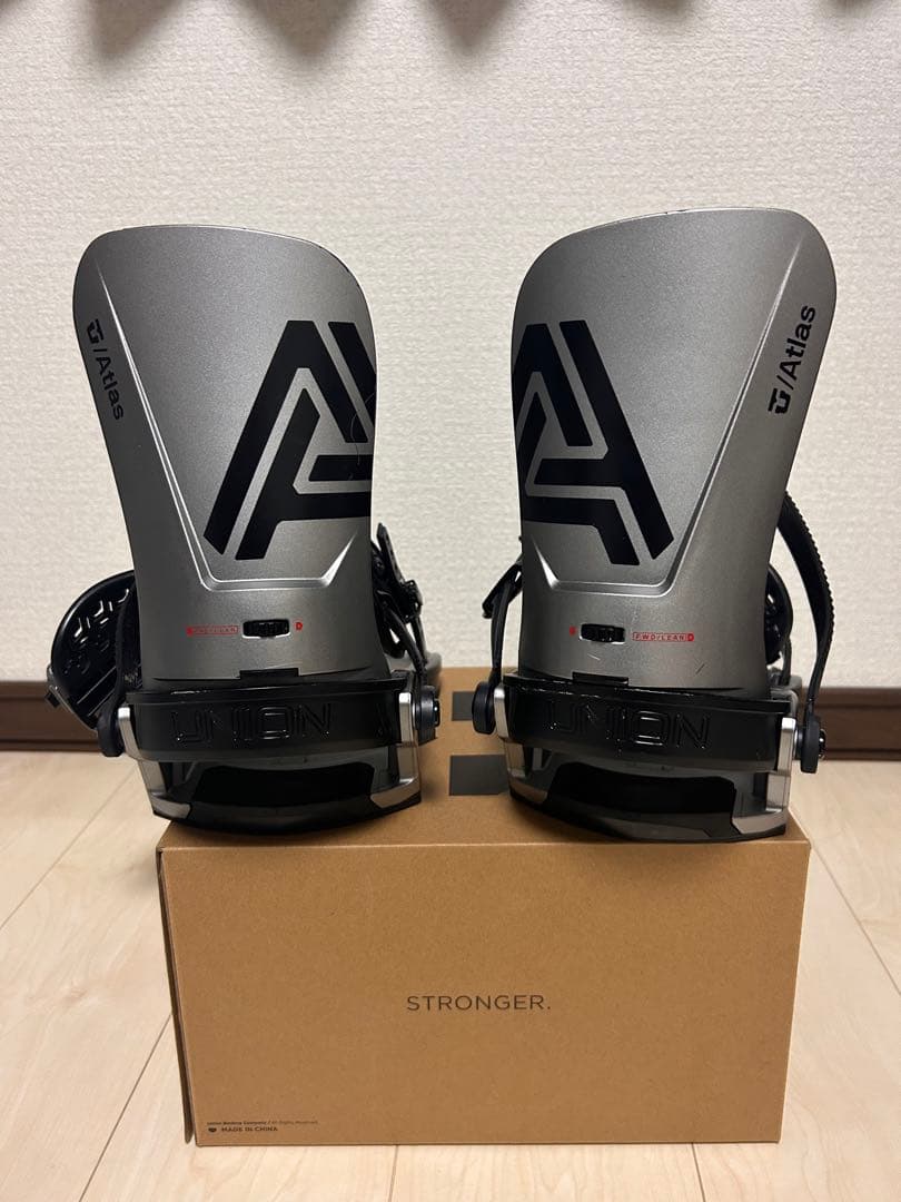 Union Atlas ビンディング メタリックシルバー M