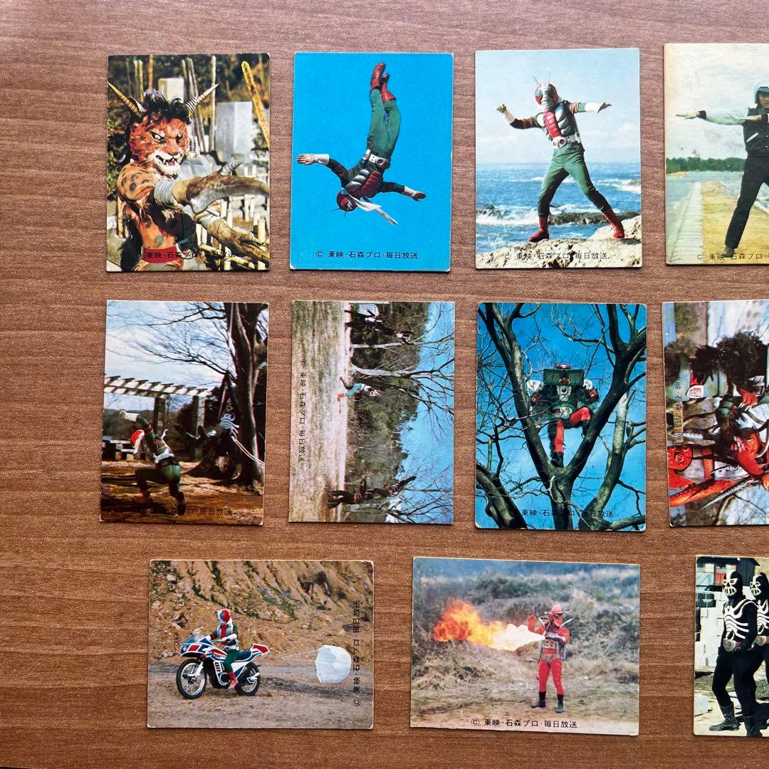 カルビー 仮面ライダーチップスカード V3 当時物 16枚 - メルカリ