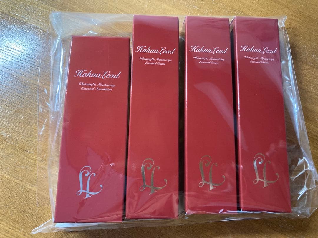 HakuaLead フェイスクリーム 3本＋１セット