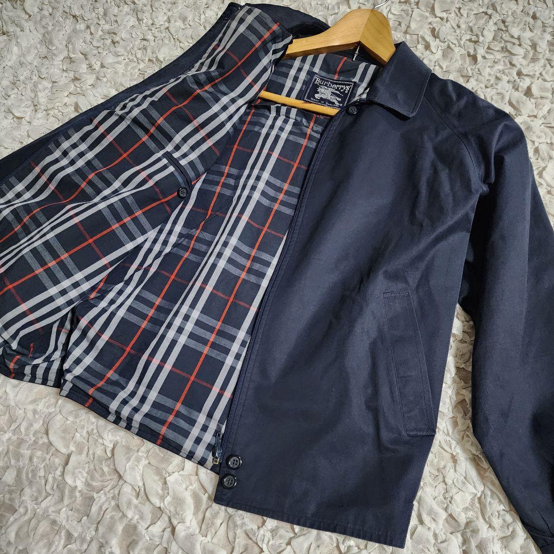バーバリー 90s ハリントンジャケット スウィングトップ ノバチェック