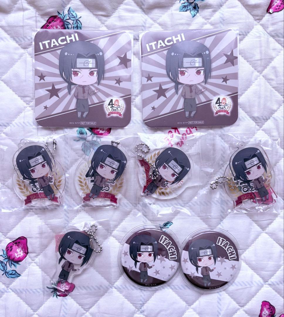 公*o様 イタチ 缶バッジ 4個セット NARUTO－ナルト－』缶バッジ4個