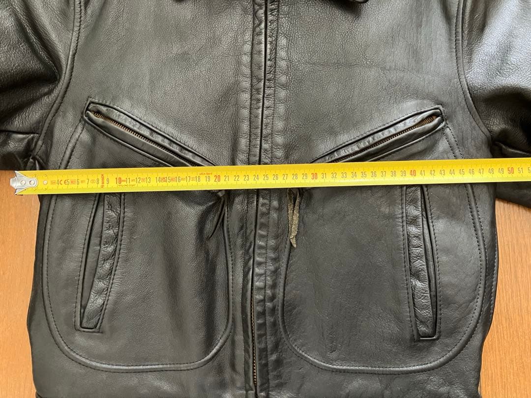 Schott 637 レザージャケット Dポケット サイズ38 - メルカリ