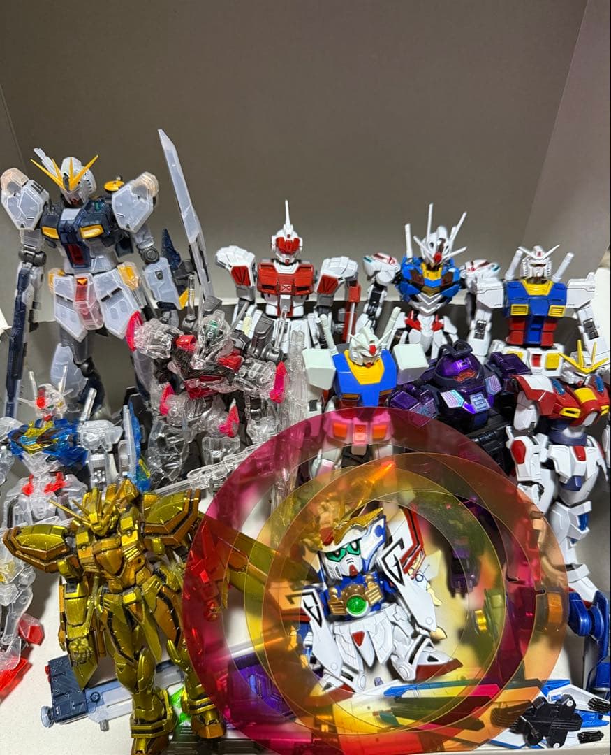 ジャンク　ガンプラまとめセット　RG HG BB戦士　組立済み