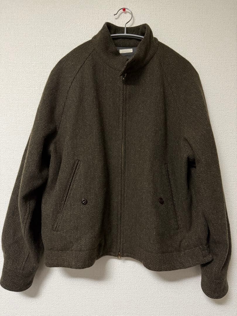 LIDNMリドム】Alpaca Tweed Harrington Jacket - メルカリ