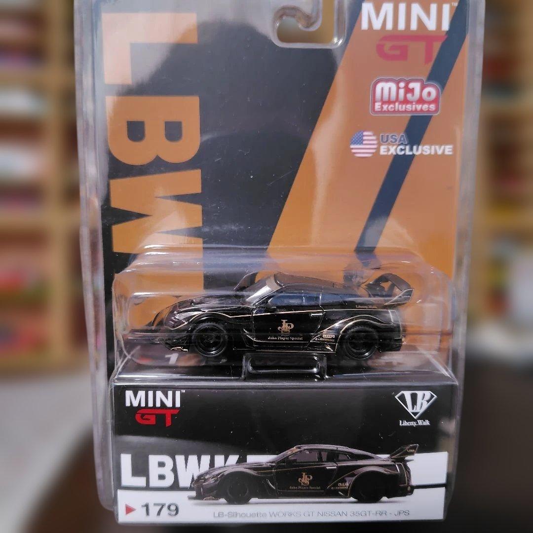 MINI GT LBWK ブラック 1/64 スケール 1/64スケール MINI GT「Nissan Skyline Kenmeri Liberty Walk」(マット