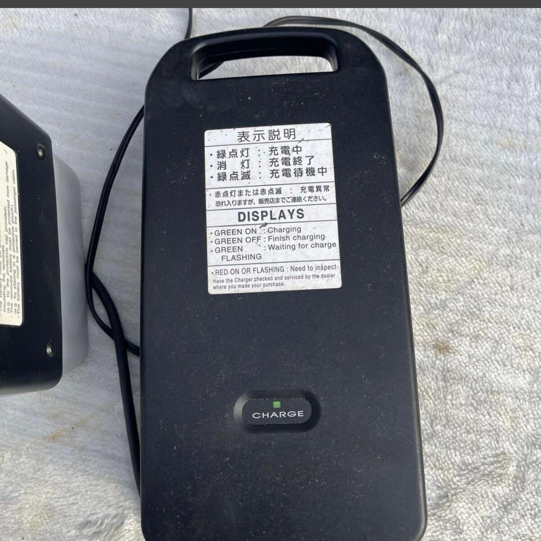 電動車椅子の充電バッテリー