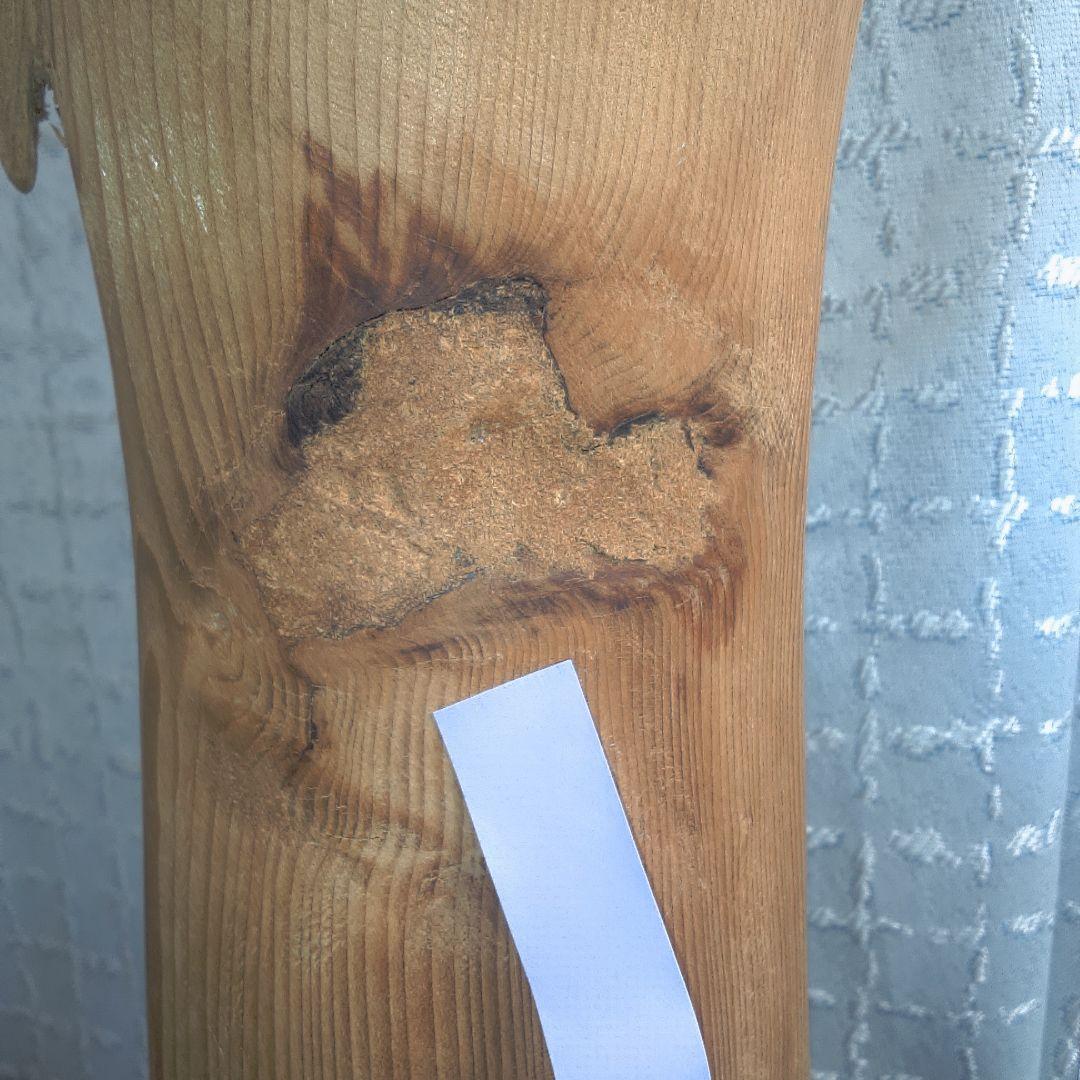 骨董2 木製 日本人形 着物 約40cm