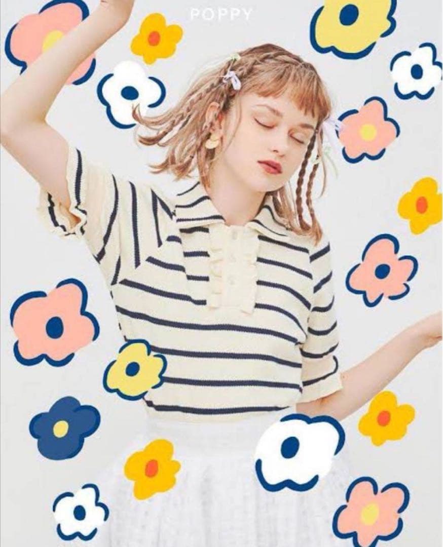 POPPY ポピー ニット あさぎーにょ - Poppy あさぎーにょ くるくる