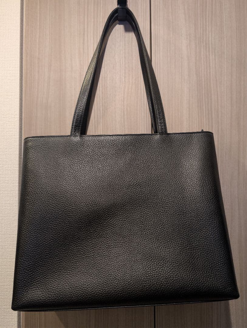 ハッシュタグ　トートバッグ レザートート ダークグレー – HushTug