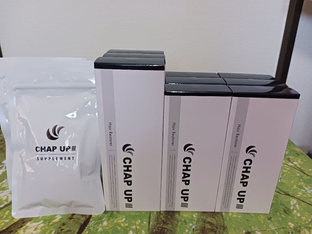 チャップアップ-04&サプリメント3袋