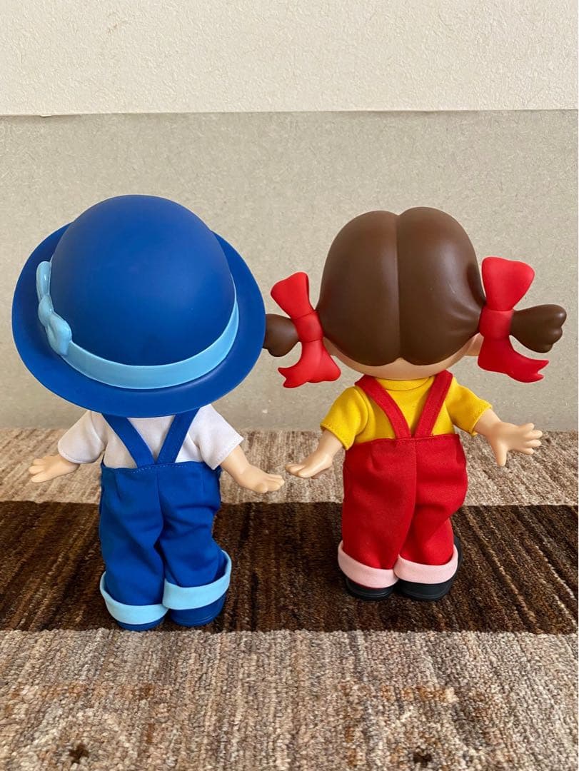 ペコちゃん•ポコちゃん人形セット(非売品) - メルカリ