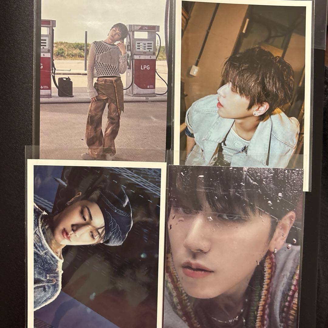 匿名配送】ボネクド リウ トレカ 10枚 & ポストカード 4枚 まとめ売り