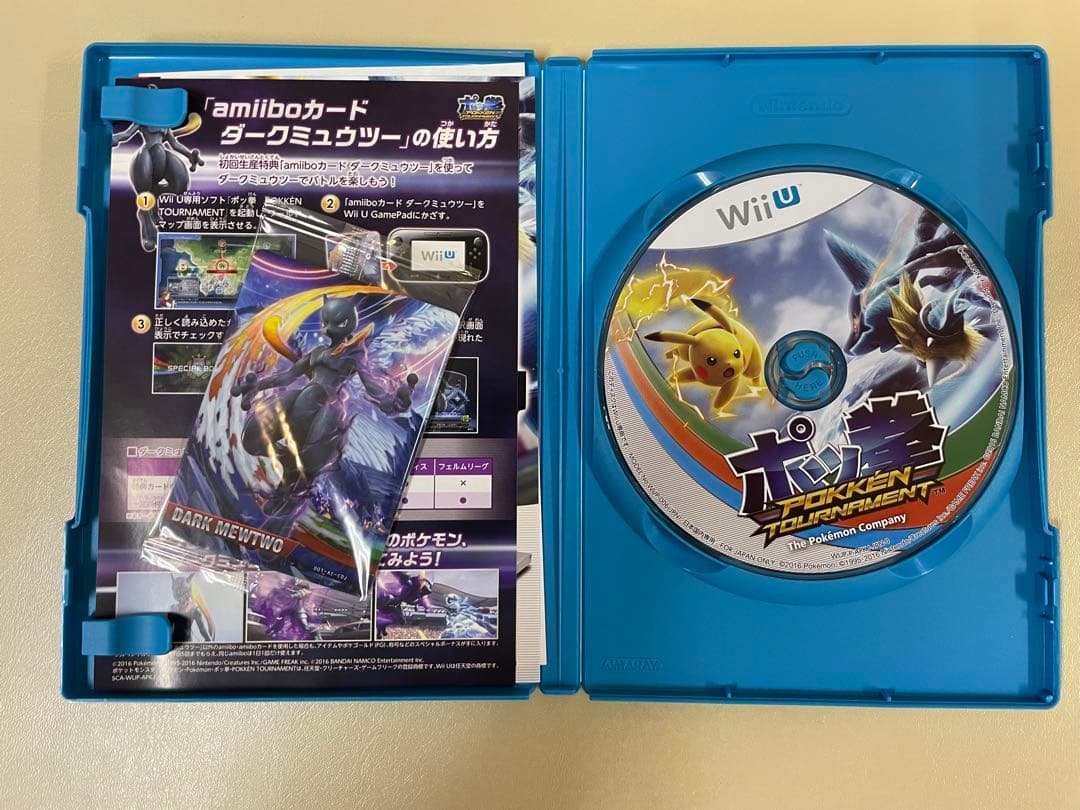 ポッ拳 Wii U ダークミュウツーカード付き - メルカリ