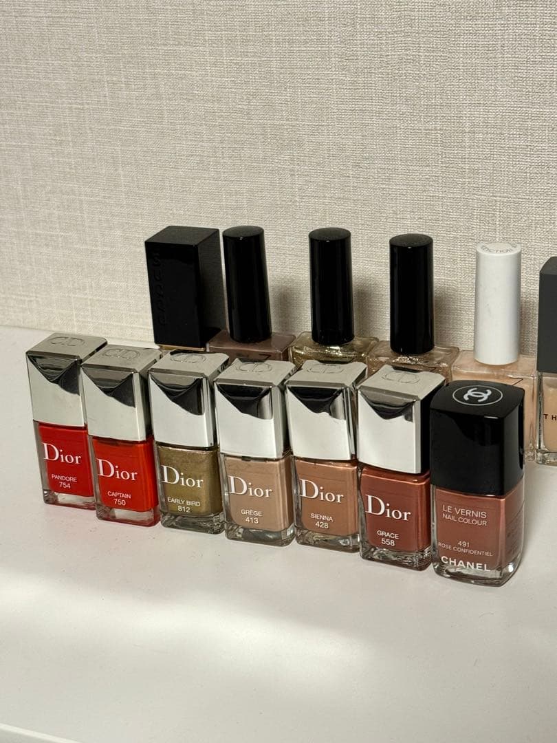 デパコス ネイルカラー15本セット