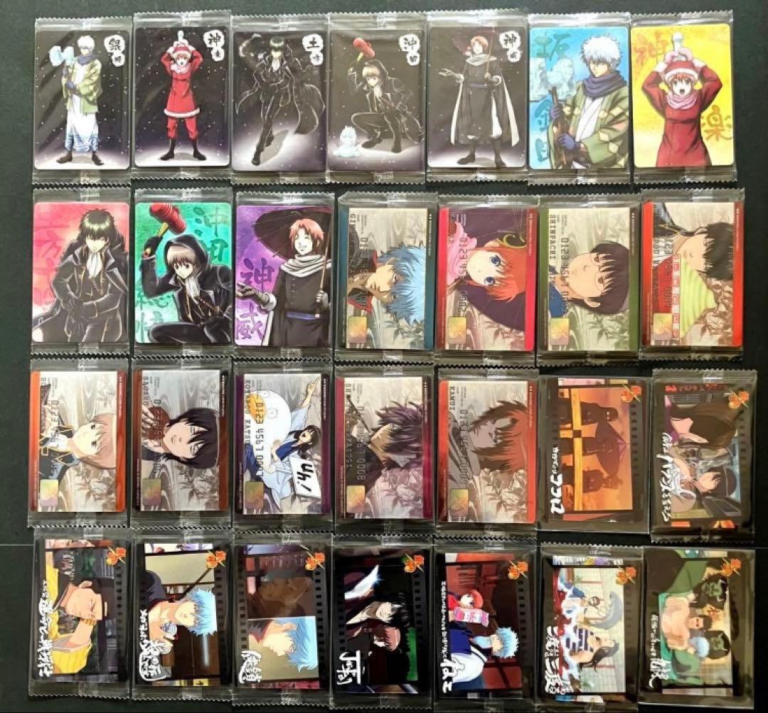 未開封品　銀魂　カードいウエハース　雪ではしゃぐのは子供だけ　コンプ　28枚