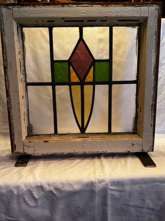 アンティーク　ステンドグラス 暮らしに彩を♪ アンティーク ステンドグラス（アンティーク枠） VC114