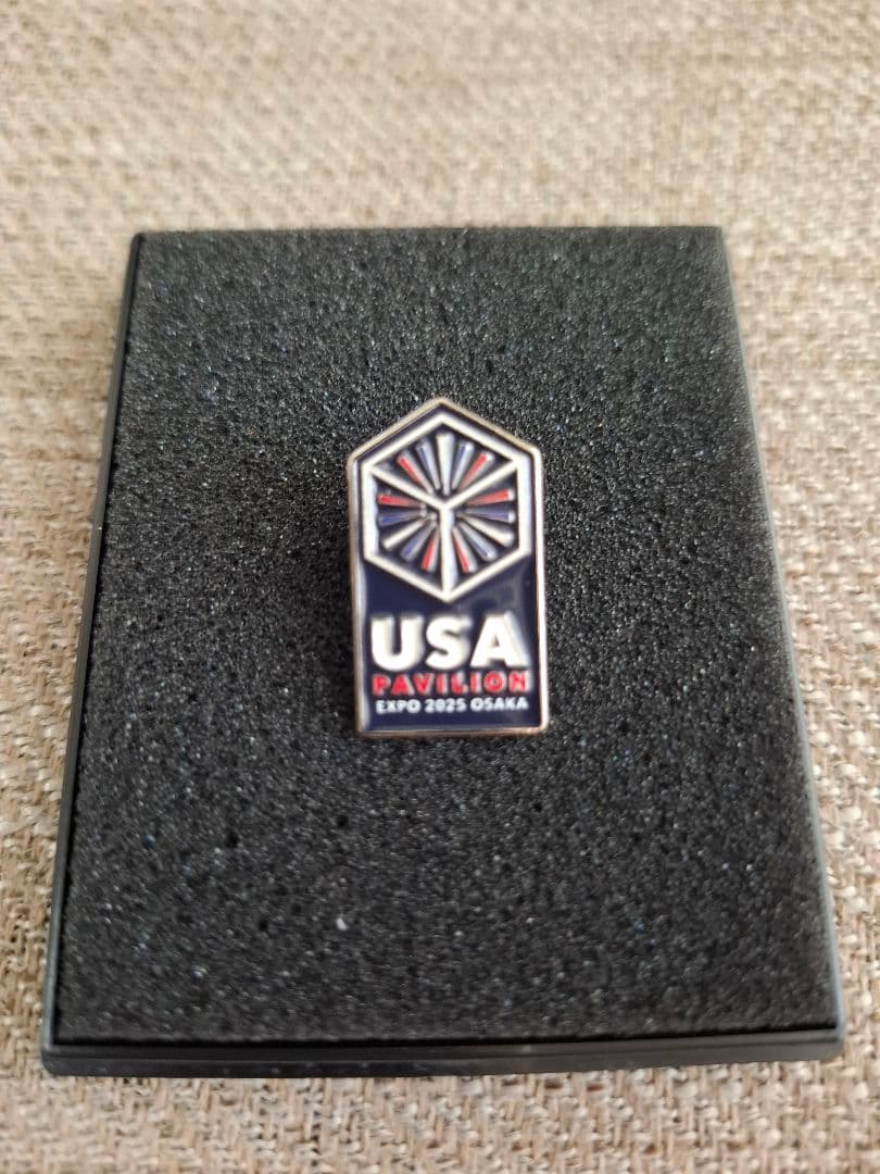 R*a様 【非売品】万博 アメリカ パビリオン ピンバッジ スタッフ 限定
