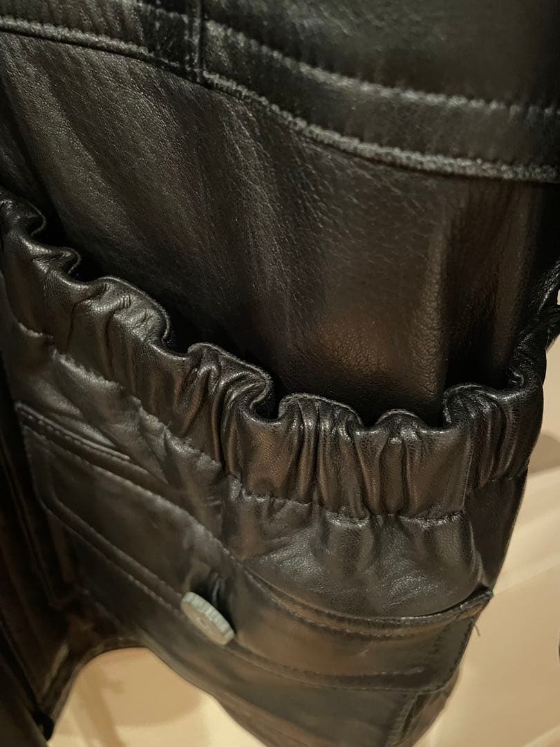 超希少　VIP ジャネットジャクソン　龍刺繍　山本寛斎　羊革